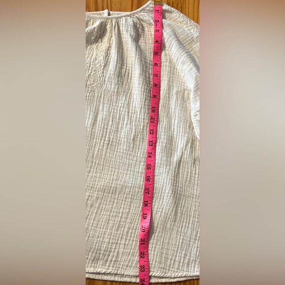 Universal Thread Boho Style Top Cream Size XL 100% Cotton - Picture 7 of 7
